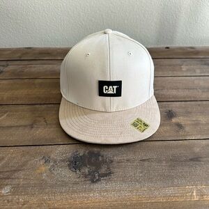 White and Tan Cap